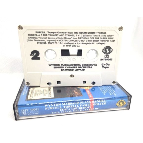 Tape Wynton Marsalis Digitally Recorded Chromium Dioxide Cassette Tape - Picture 8 of 10